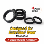 S-HANDE S120 Combined Delay Cock Ring, Dual-Ring Lock Stamina Intimate Accessory for Couples - Image 4