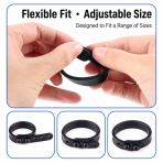 S-HANDE S120 Combined Delay Cock Ring, Dual-Ring Lock Stamina Intimate Accessory for Couples - Image 3