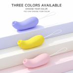 WOWYES DJ Little Banana App‑Remote Vibrating Egg, Tongue‑Teasing Intimate Massager for Women - Image 3