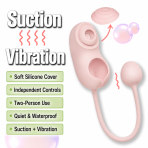 V‑Smile Code Pea Hero Suction Vibrating Egg, Quiet Intimate Massager for Women - Image 8