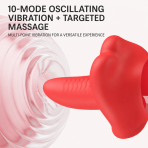 BAILE Pretty‑Love 10‑Mode Flicking‑Tongue Vibrating Egg, Tongue‑Licking Intimate Massager for Women - Image 7