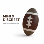 Pocket Manual Male Stroker, Portable Egg-Shape Intimate Pleasure Toy for Men - Image 3