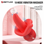 BAILE Pretty‑Love 10‑Mode Flicking‑Tongue Vibrating Egg, Tongue‑Licking Intimate Massager for Women - Image 5
