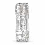 Clear Manual Male Stroker | Body Safe Reusable Intimate Toy for Men