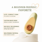 CUCUPIE Avocado Gen 2 Sucking & Slapping Vibrator, Clitoral Stimulator Pleasure Toy for Women - Image 3