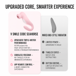 V‑Smile Code Little Seahorse App Remote Suction Vibrating Egg, Insertable Female Intimate Toy - Image 6