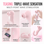 V‑Smile Code Little Seahorse App Remote Suction Vibrating Egg, Insertable Female Intimate Toy - Image 5