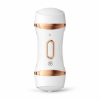 Automatic Electric Dual Tunnel Male Stroker, Quiet Suction Intimate Training Toy for Men