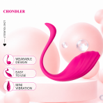 CHANDEL Malcolm Wireless Remote‑Control Vibrating Egg, Wearable Intimate Massager for Women - Image 5