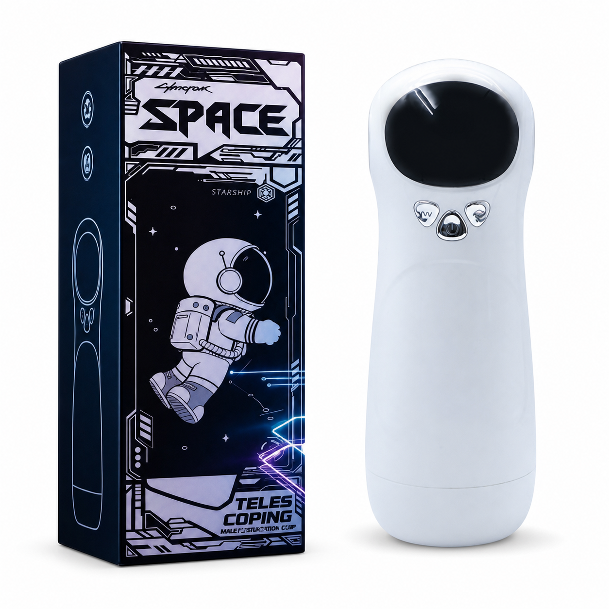 exec-9ee3e5ce-c587-4cc2-be5e-def389bc51dc New Automatic Astronaut Male Stroker, Smart Suction Vibrating Men Intimate Pleasure Toy - Image 1