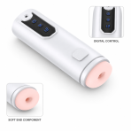 Heated Automatic Telescopic Male Stroker, Variable Frequency Vibrating Voice Intimate Toy - Image 4