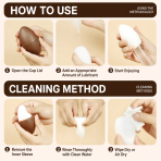 Pocket Manual Male Stroker, Portable Egg-Shape Intimate Pleasure Toy for Men - Image 6