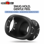 Reusable Waterproof Male Delay Ring, BAILE Crazy Bull Penile Lock Ring for Bedroom Play - Image 5
