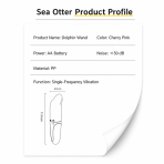 LILO Little Dolphin Female Vibrator, Ergonomic G‑Point Stimulation Pleasure Toy - Image 4