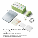 V‑Smile Code Pea Hero Suction Vibrating Egg, Quiet Intimate Massager for Women - Image 3