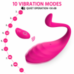 CHANDEL Malcolm Wireless Remote‑Control Vibrating Egg, Wearable Intimate Massager for Women - Image 3