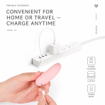 WOWYES DJ Little Banana App‑Remote Vibrating Egg, Tongue‑Teasing Intimate Massager for Women - Image 5