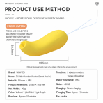 WOWYES DJ Little Banana App‑Remote Vibrating Egg, Tongue‑Teasing Intimate Massager for Women - Image 4