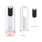 Heated Automatic Telescopic Male Stroker, Variable Frequency Vibrating Voice Intimate Toy - Image 5