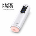 Heated Automatic Telescopic Male Stroker, Variable Frequency Vibrating Voice Intimate Toy - Image 6