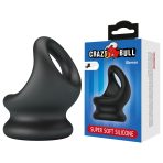 Reusable Waterproof Male Delay Ring, BAILE Crazy Bull Penile Lock Ring for Bedroom Play