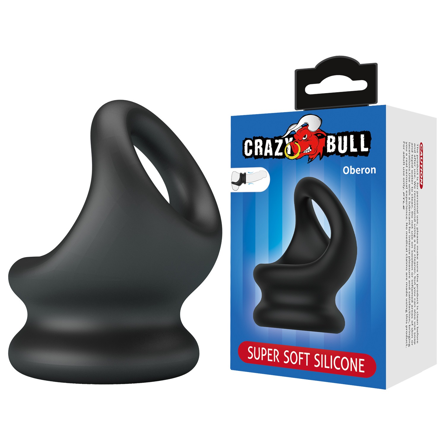 主图_06 Reusable Waterproof Male Delay Ring, BAILE Crazy Bull Penile Lock Ring for Bedroom Play - Image 1