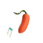 Wanshi Fruit‑Vegetable Shaped Mini Vibrating Egg, Wireless Remote Discreet Intimate Pleasure Toy for Women - Image 8