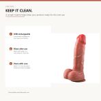 Women Wireless Remote Heated Vibrating Dildo, Telescopic & Swinging Intimate Toy - Image 4